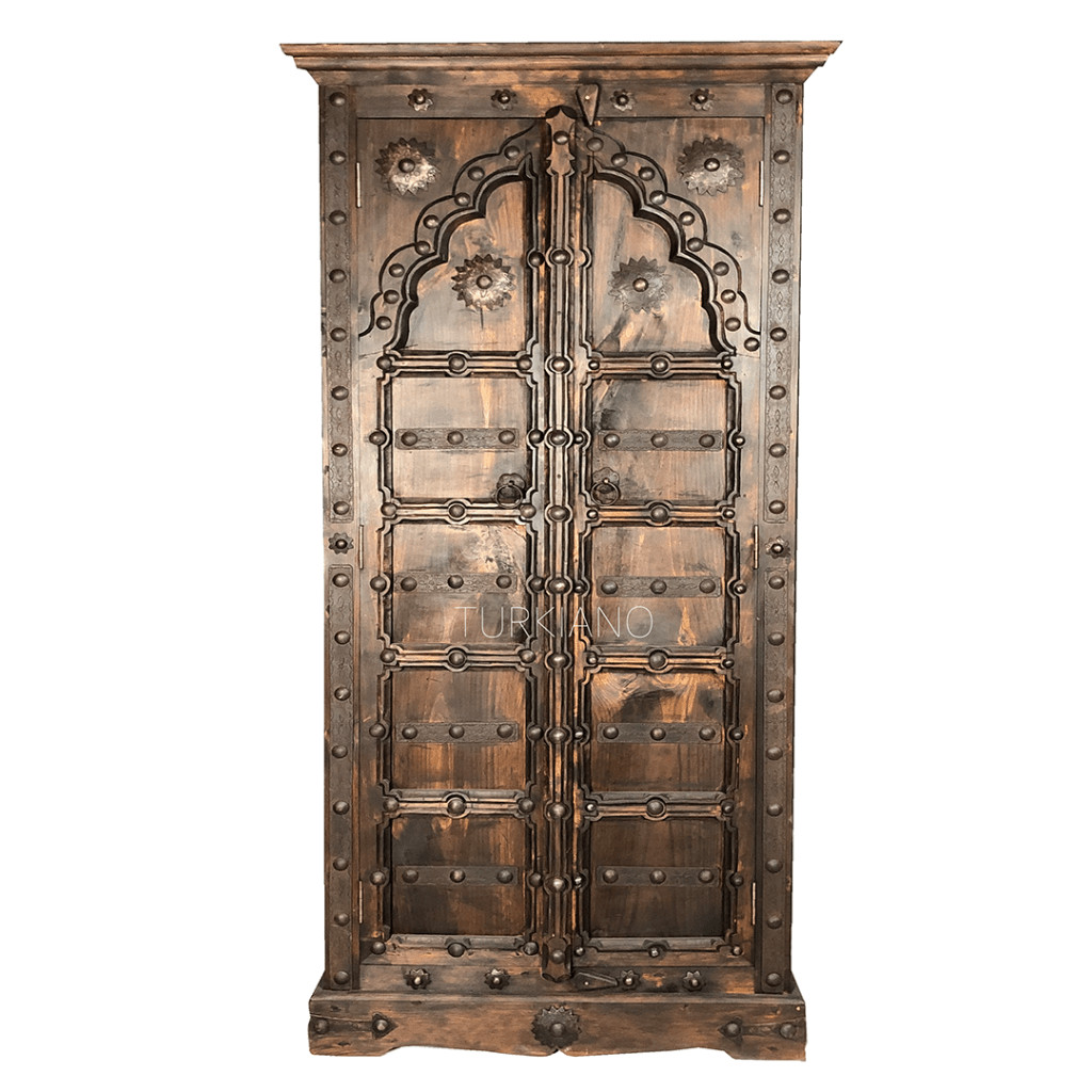 KOHİSTANİ METAL SÜSLEMELİ DOLAP M3