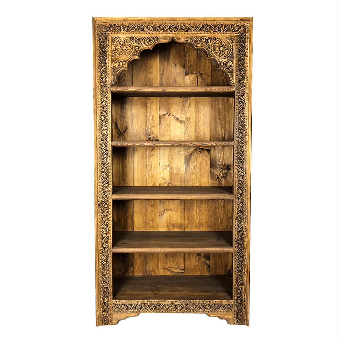 MARDİNİ KİTAPLIK KESTANE RENK M6