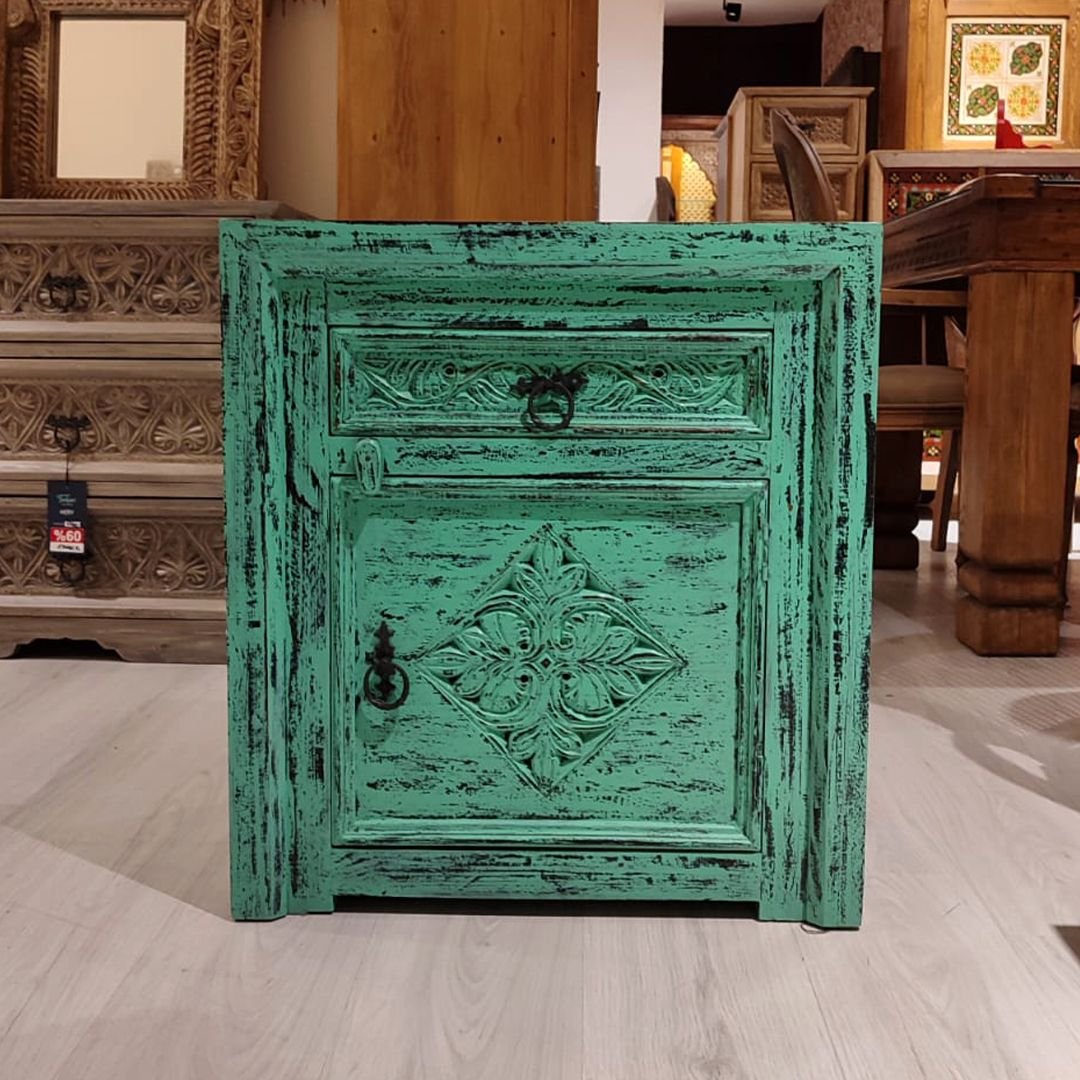 EL OYMA KOMODİN TURKUAZ RENK M741