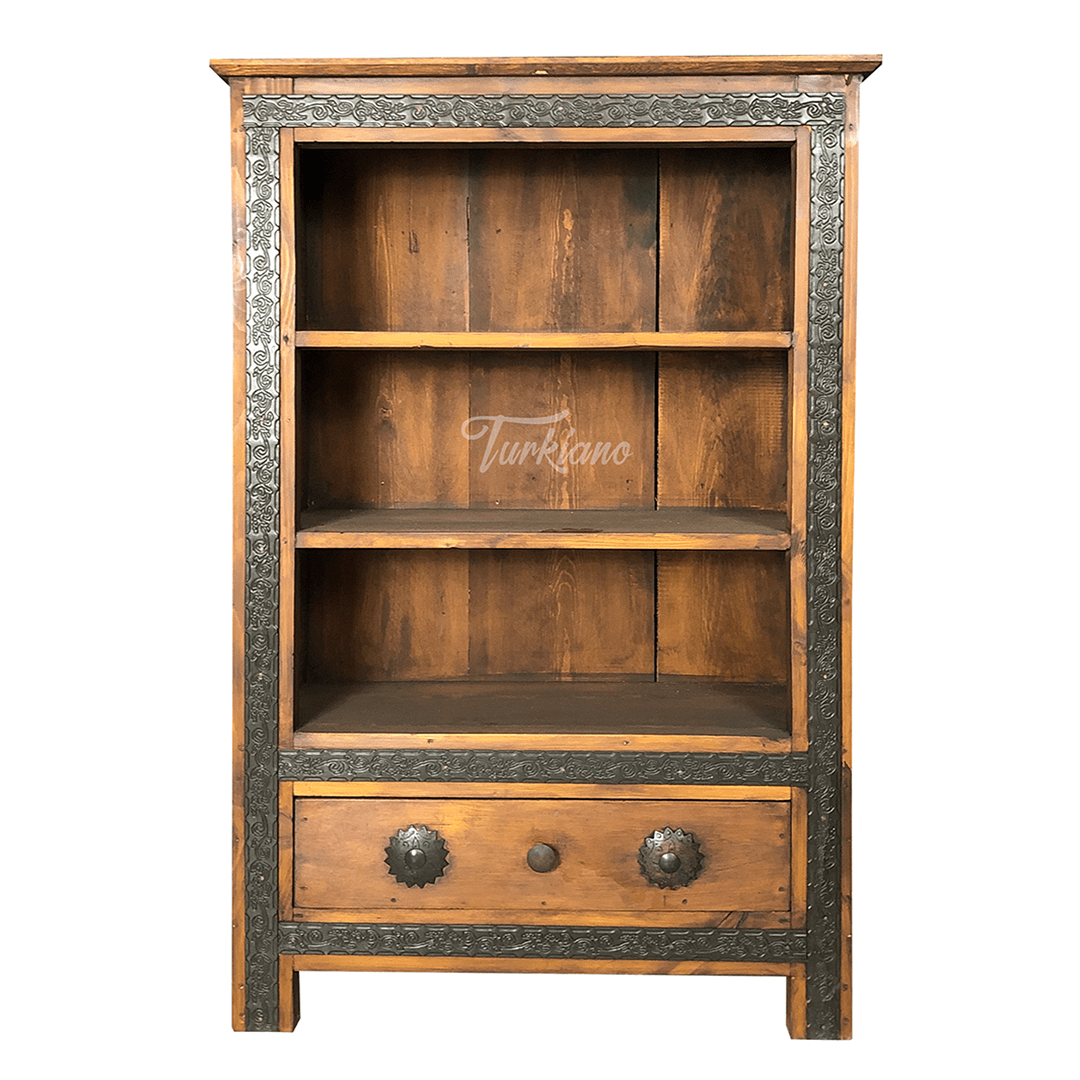 ÇOLPAN HATUN KİTAPLIK METAL SÜSLEMELİ M21