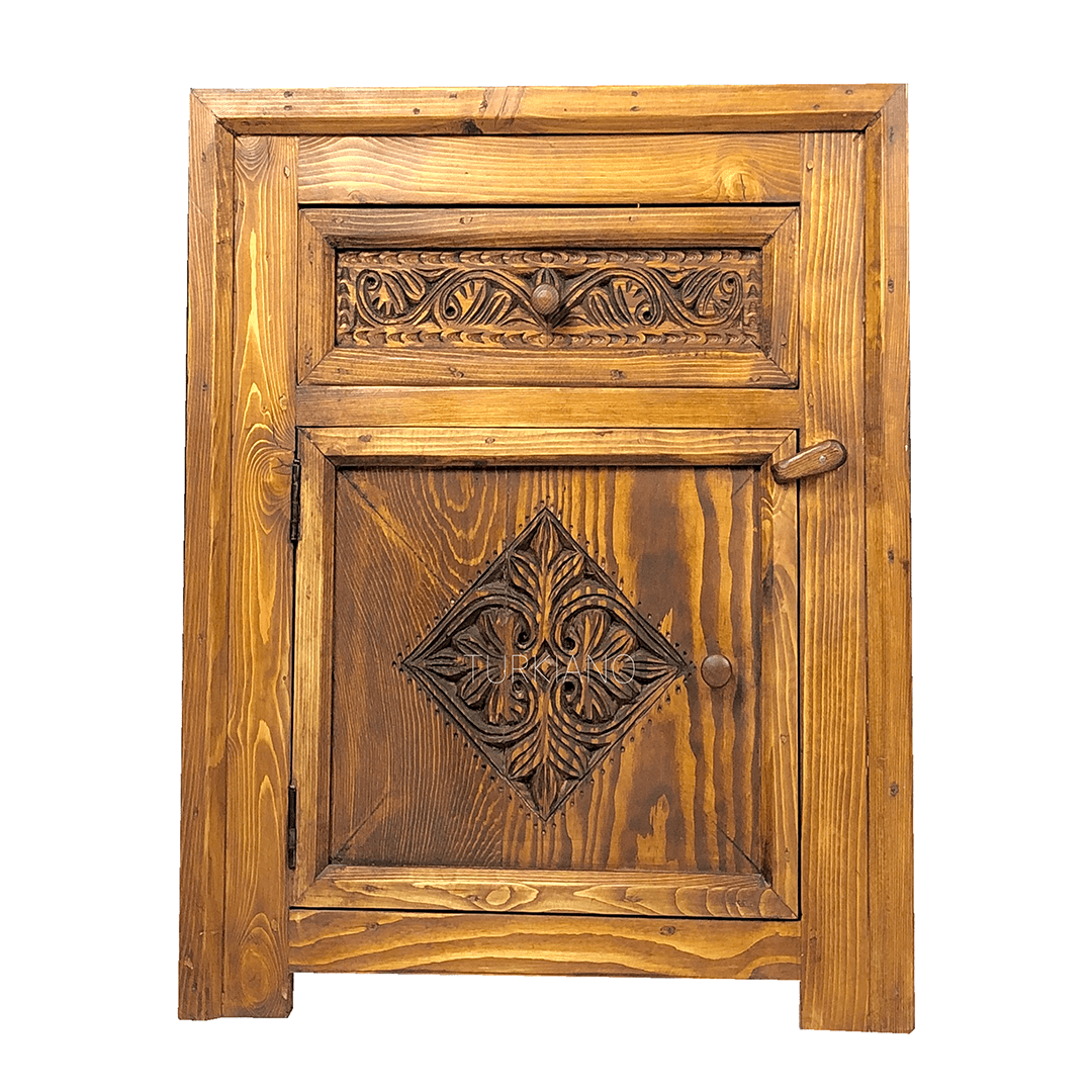 EL OYMA KOMODİN KESTANE RENK M97