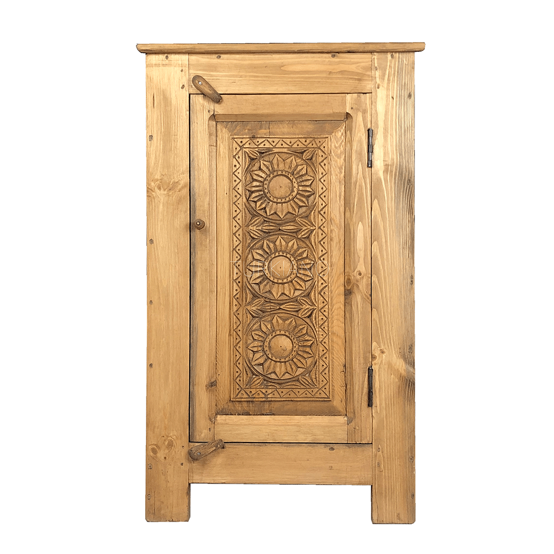 YÜKSEK BOY KOMODİN DOLAP NATUREL RENK M116