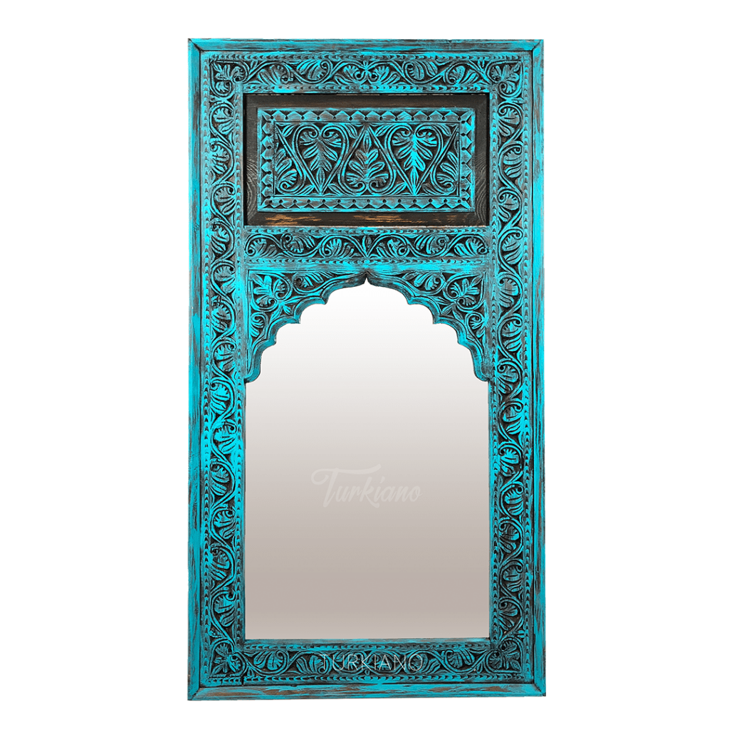 MİHRABİ ESKİTME AYNA TURKUAZ M119