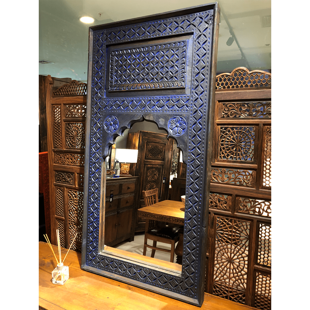 MİHRABİ ESKİTME AYNA MAVİ M125