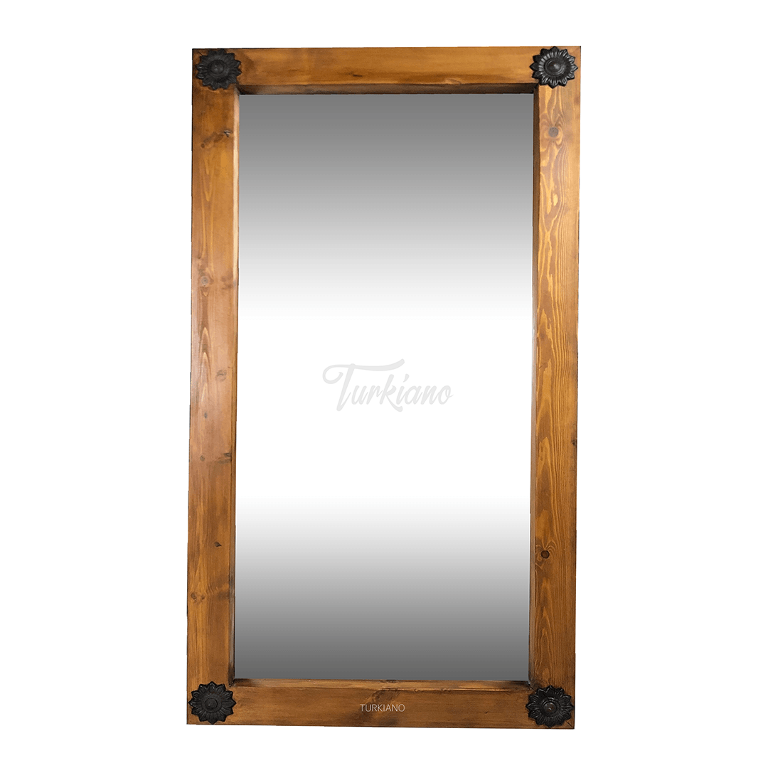 METAL SÜSLEMELİ AYNA KESTANE M425