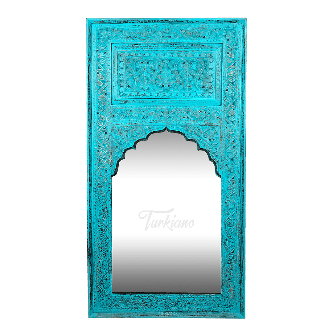 MİHRABİ ESKİTME AYNA TURKUAZ M200