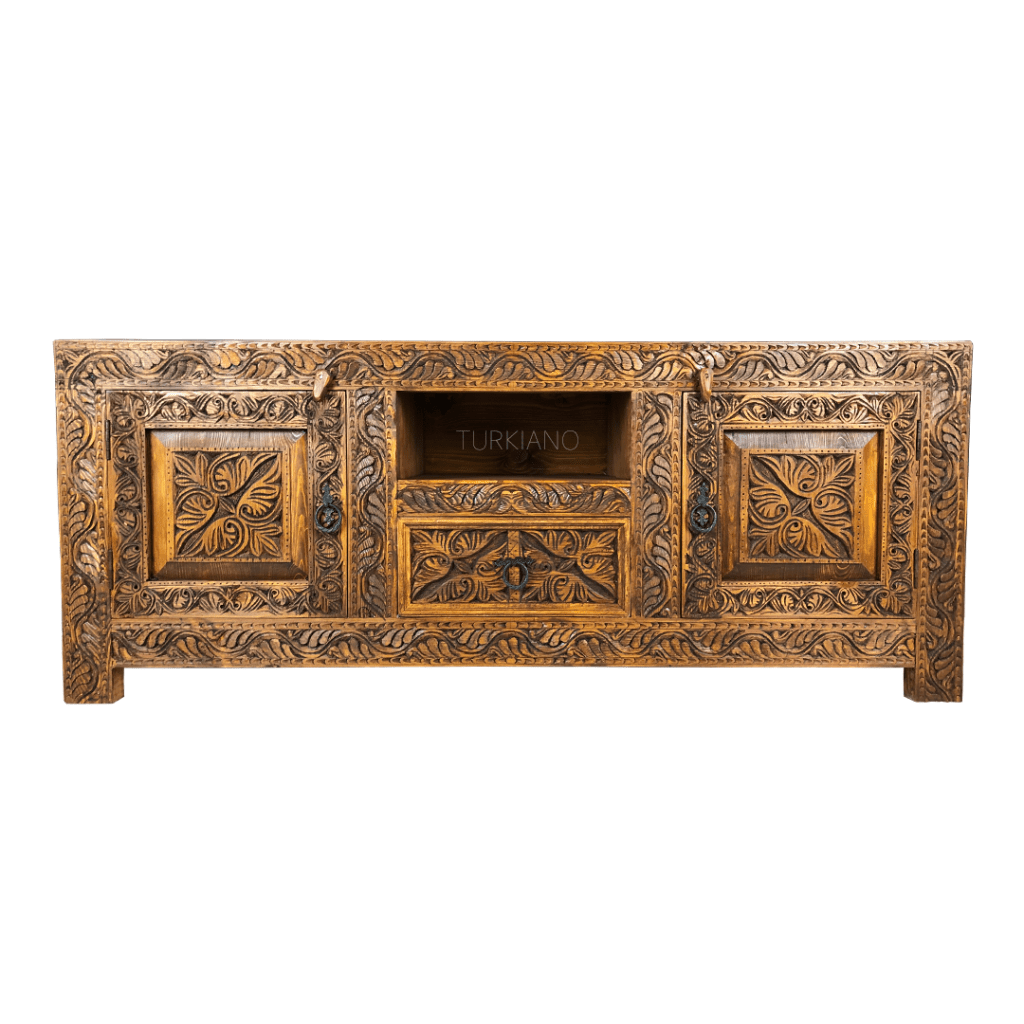 ŞAH SULTAN TV KONSOL KESTANE RENK M266