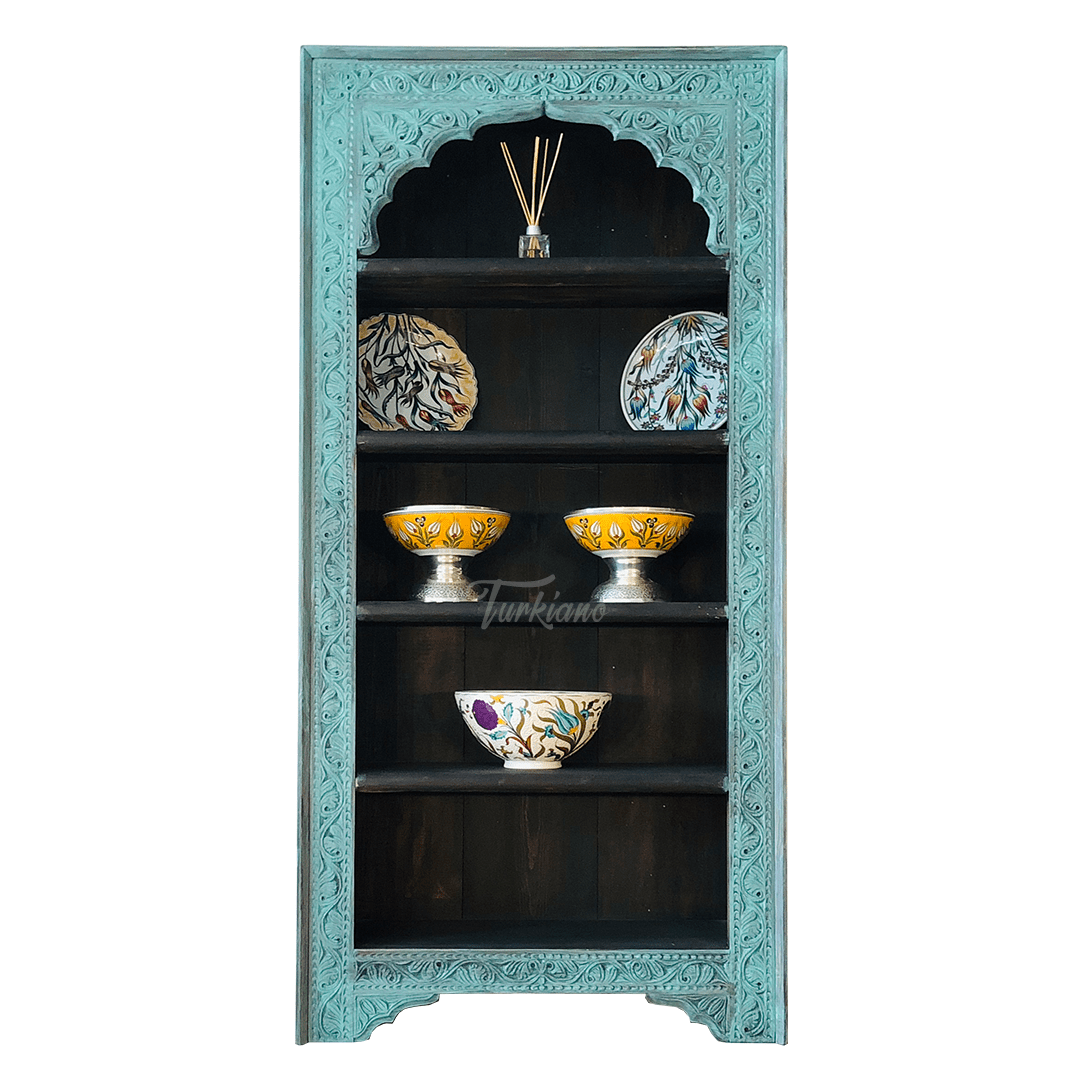 ŞAH SULTAN KİTAPLIK TURKUAZ M15