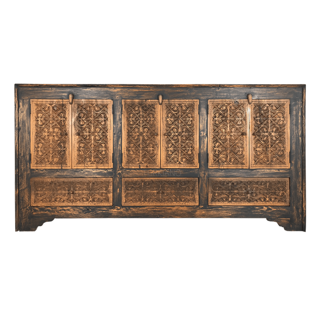 GELİNCİK KONSOL ESKİTME KAHVERENGİ M301