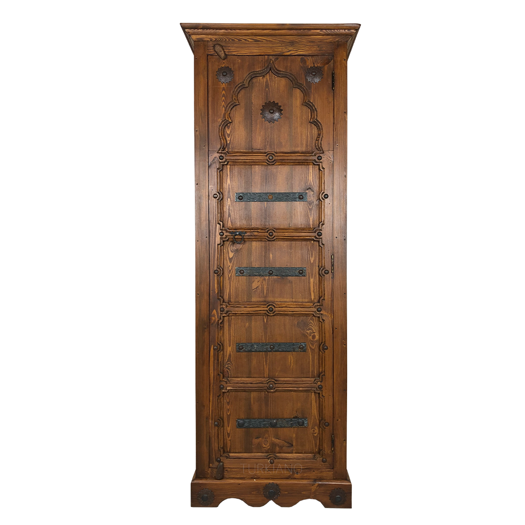 KOHİSTANİ DOLAP ÇEKMECELİ KESTANE RENK M373