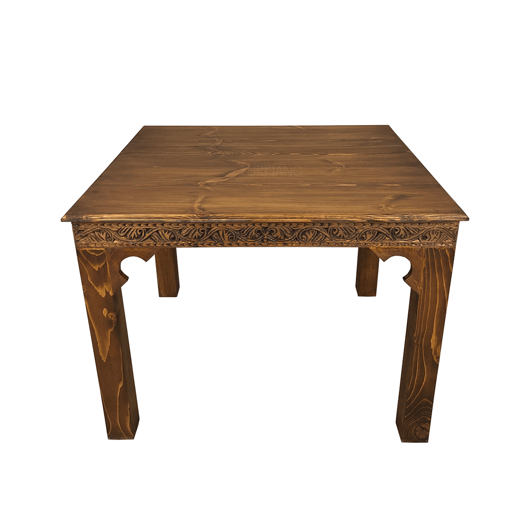 ANTİK TARZ YEMEK MASASI KESTANE RENK M403