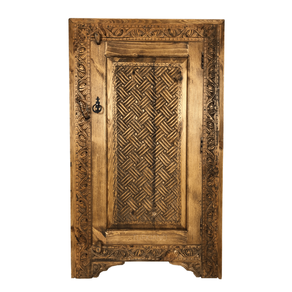 ANTİK TARZ DOLAP NATUREL RENK M411