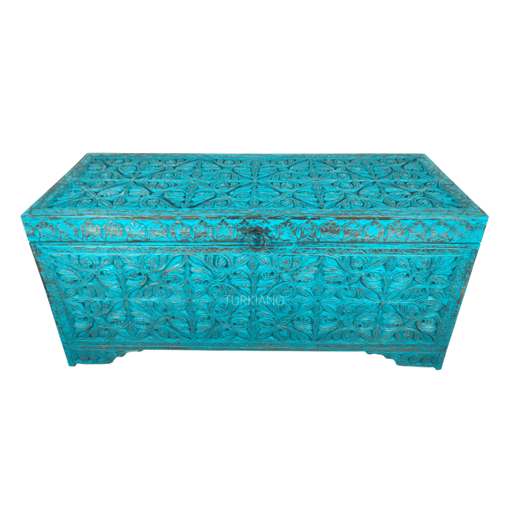 ŞAH SULTAN SANDIK ESKİTME AQUA RENK M433