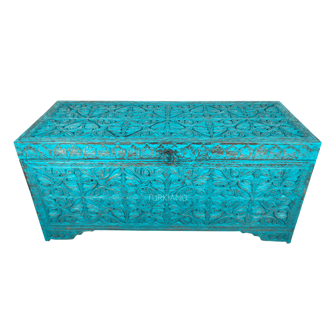 ŞAH SULTAN SANDIK ESKİTME AQUA RENK M433