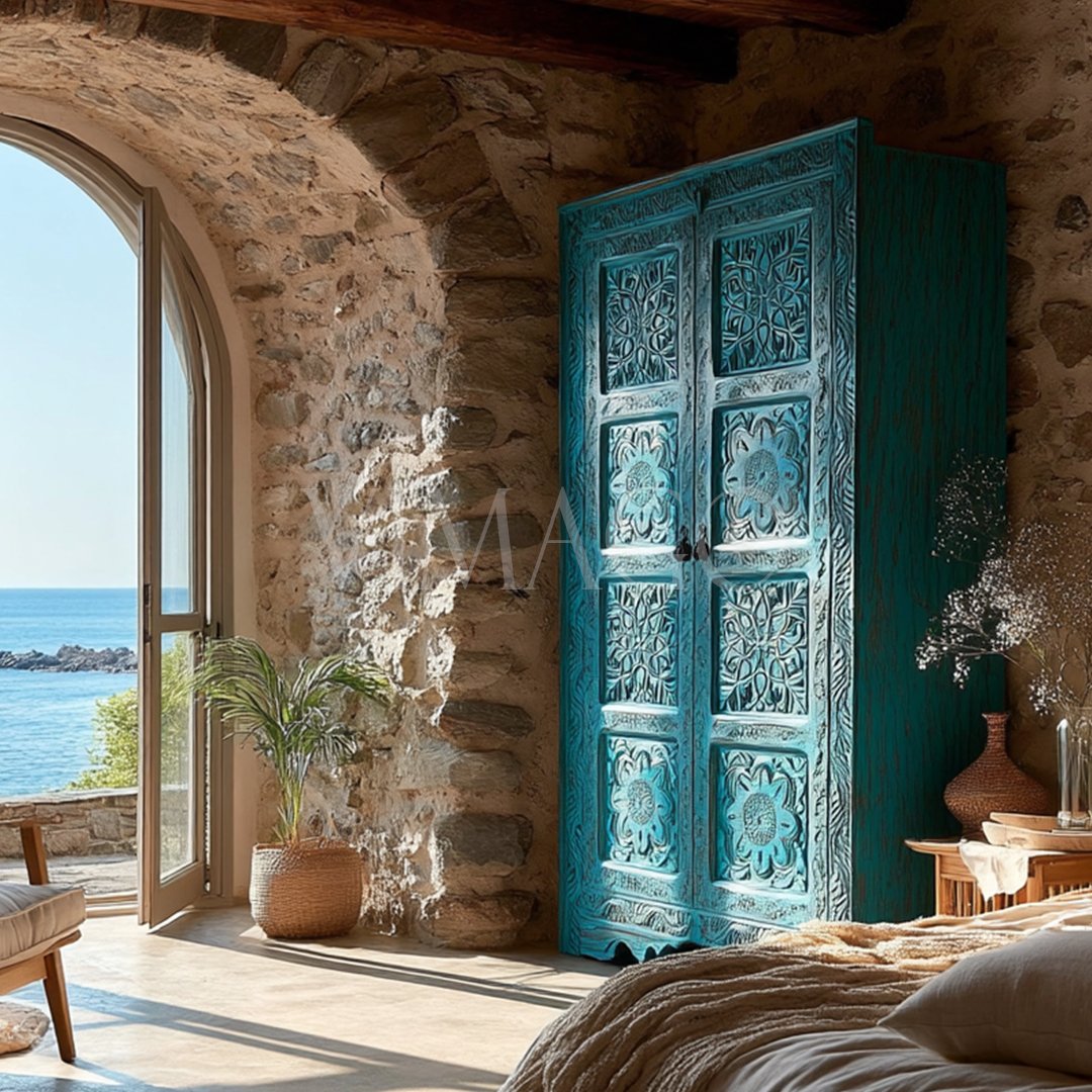 ŞAHMERAN GARDROP AQUA ESKİTME M436