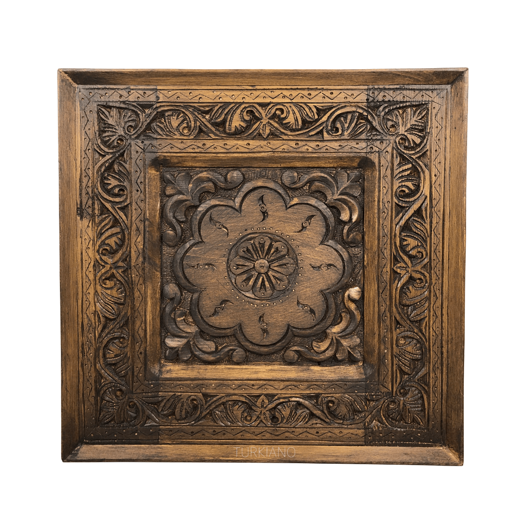 ŞAHMERAN PANO 50x50 CM KOYU CEVİZ RENK M479