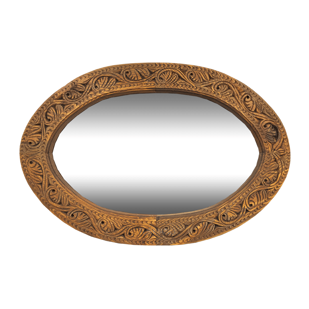 EL OYMA YUVARLAK AYNA KESTANE RENK M197_2