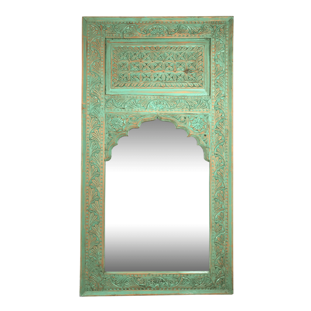 MİHRABİ ESKİTME AYNA YEŞİL RENK M491