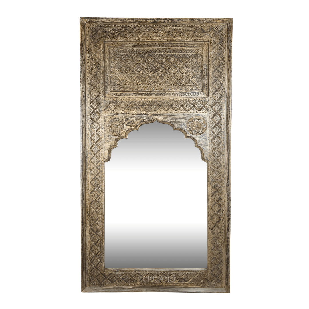 MİHRABİ ESKİTME AYNA KAHVE RENK M493