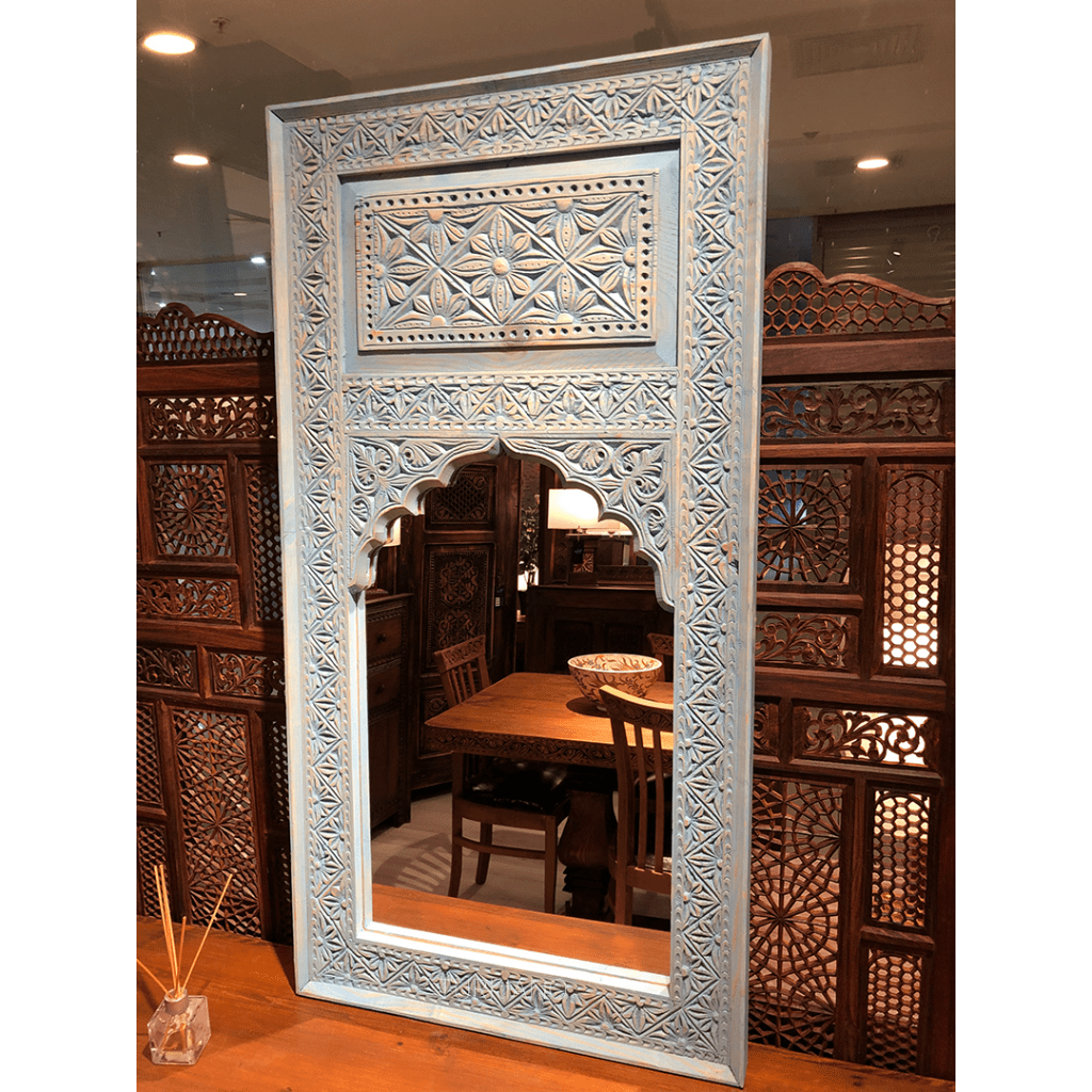 MİHRABİ ESKİTME AYNA AQUA RENK M502