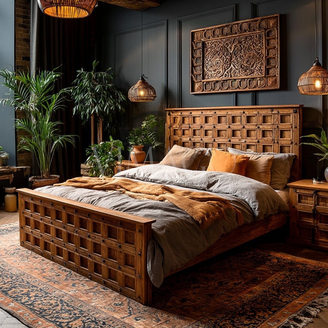 DARGA KARYOLA ANTİK TARZ MEŞE RENGİNDE M520