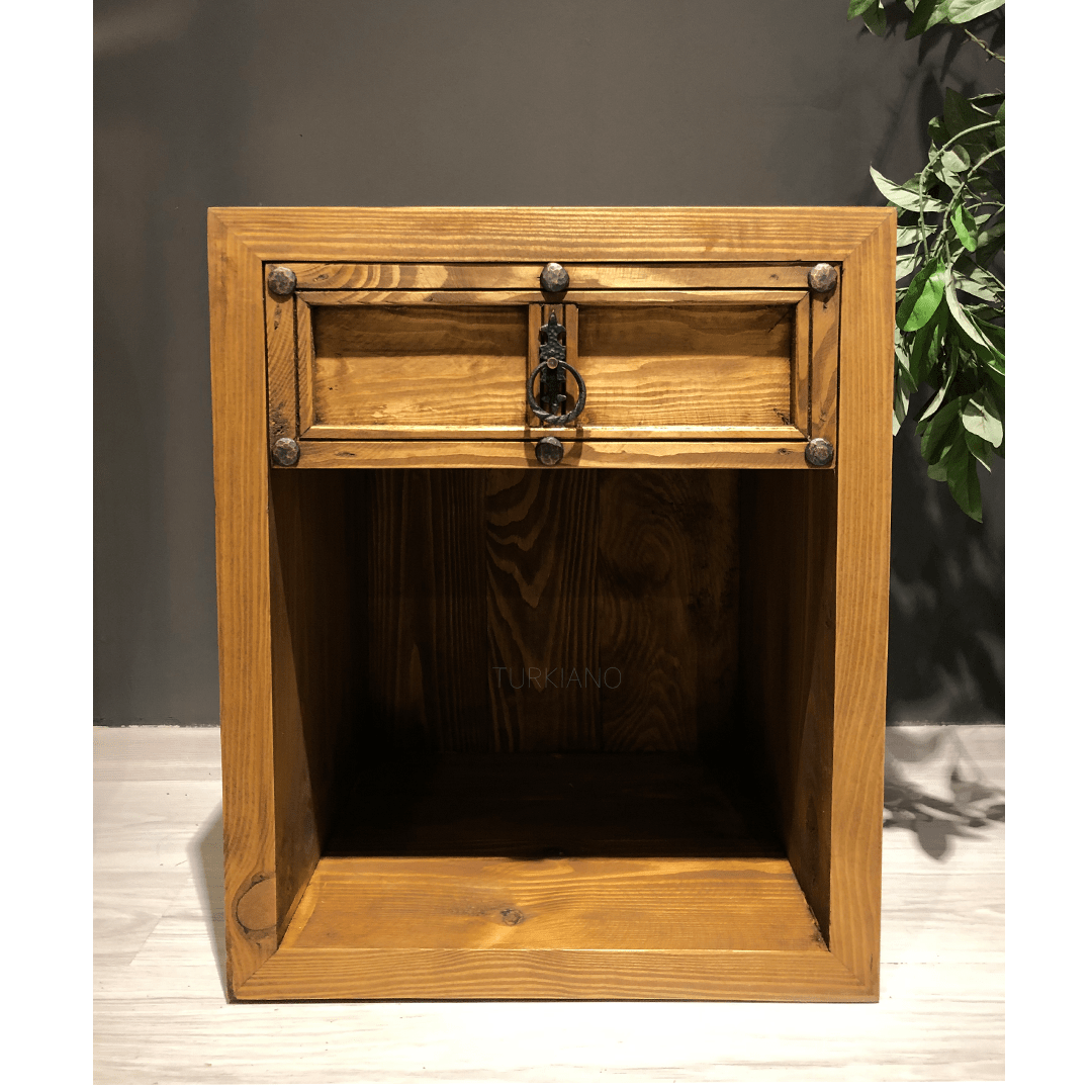 DARGA KOMODİN ANTİK TARZ MEŞE RENGİNDE M555