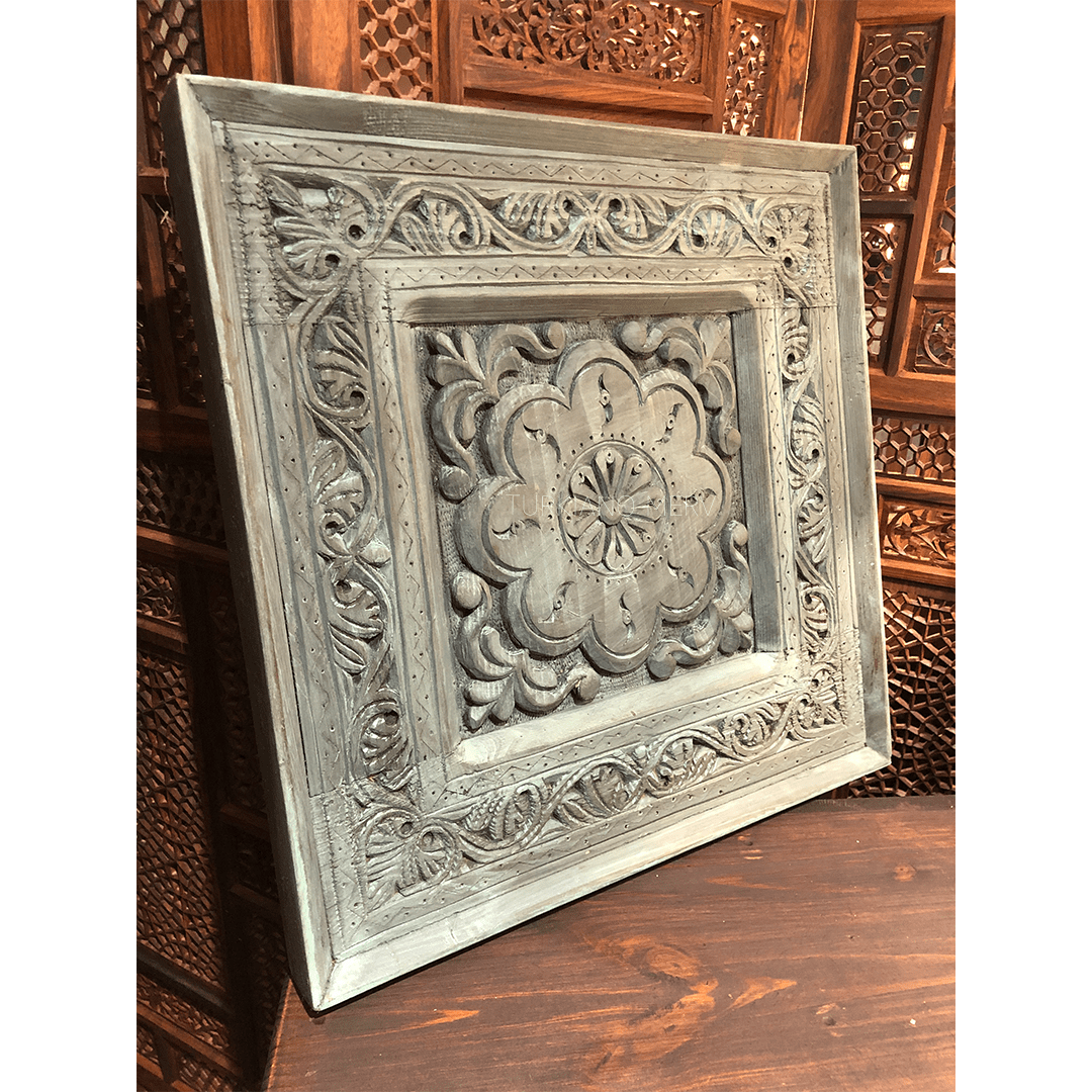 ŞAHMERAN PANO 50x50 CM ESKİTME YEŞİL M549