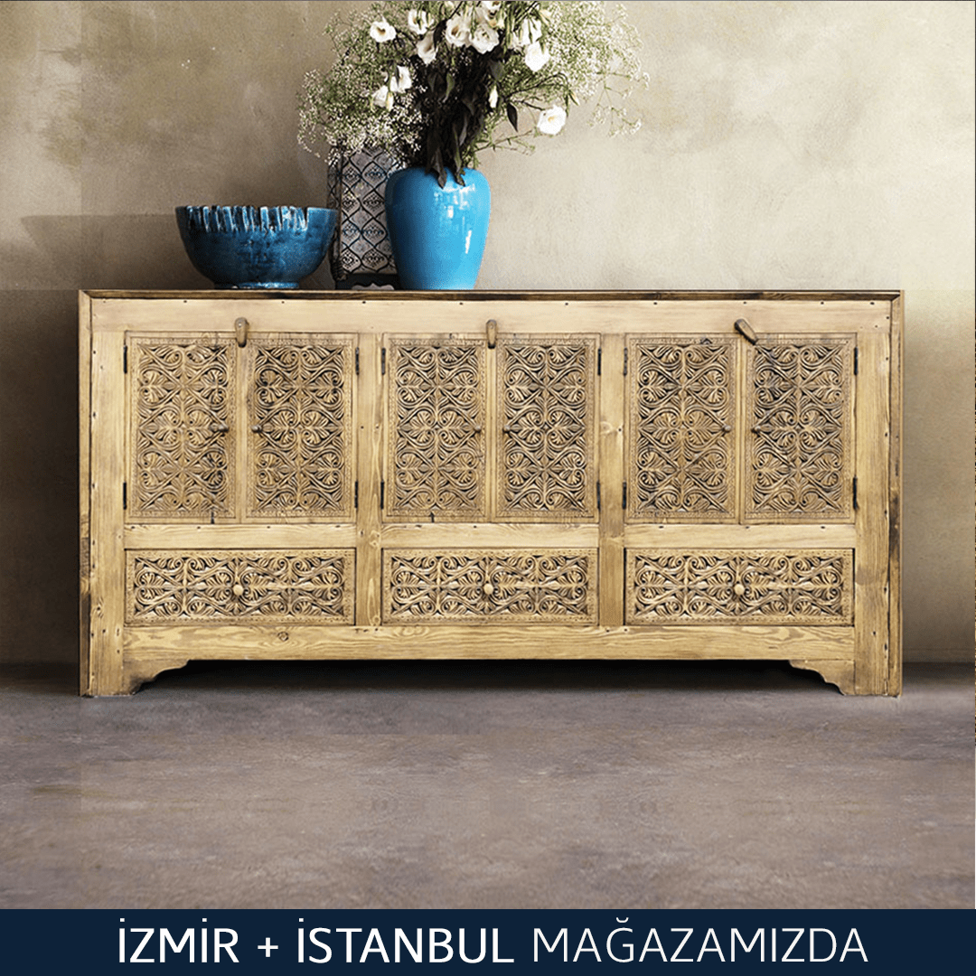GELİNCİK KONSOL NATUREL RENK M608