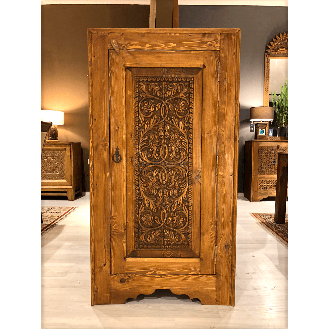 ANTİK TARZ DOLAP KESTANE RENK M632