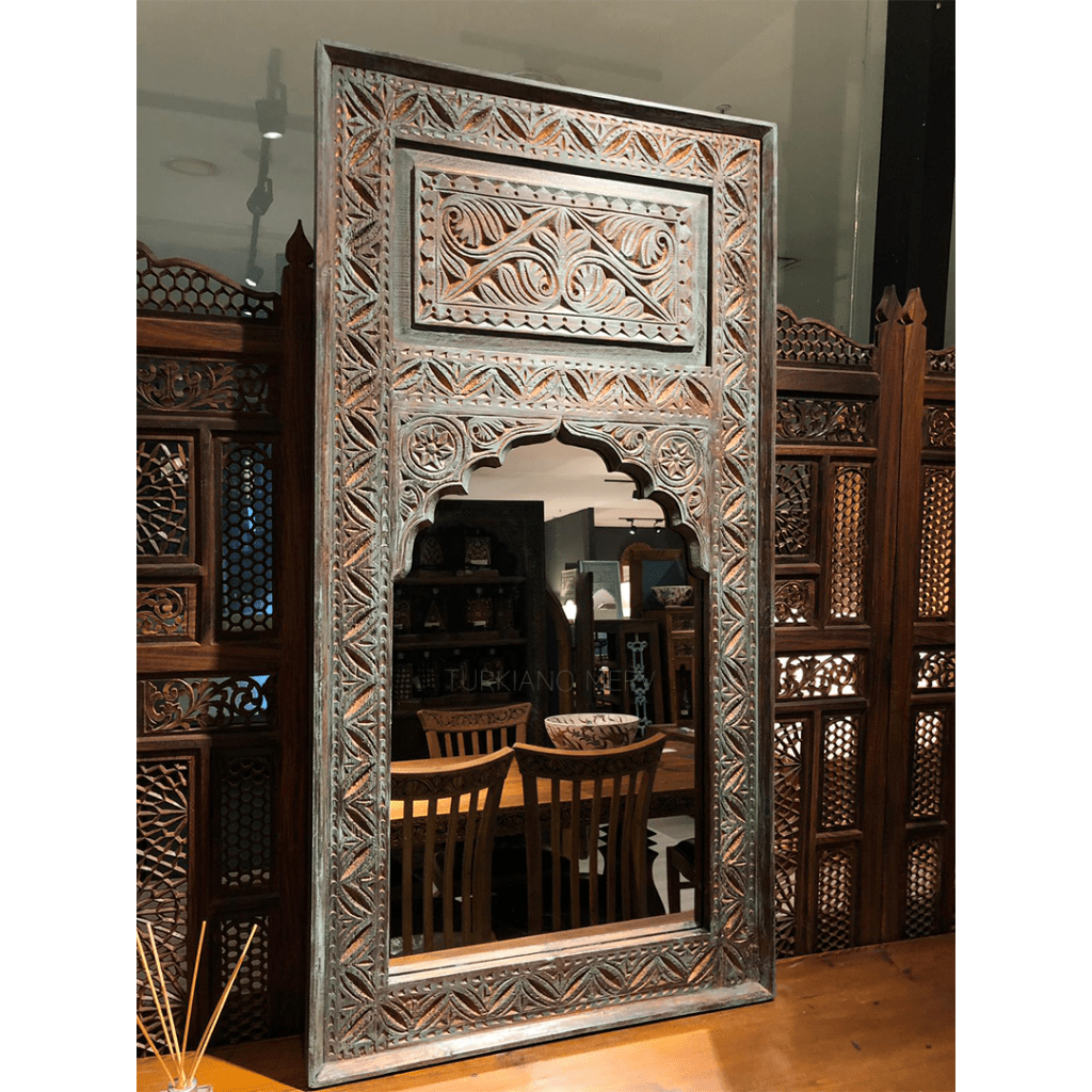 MİHRABİ ESKİTME AYNA YEŞİL M620