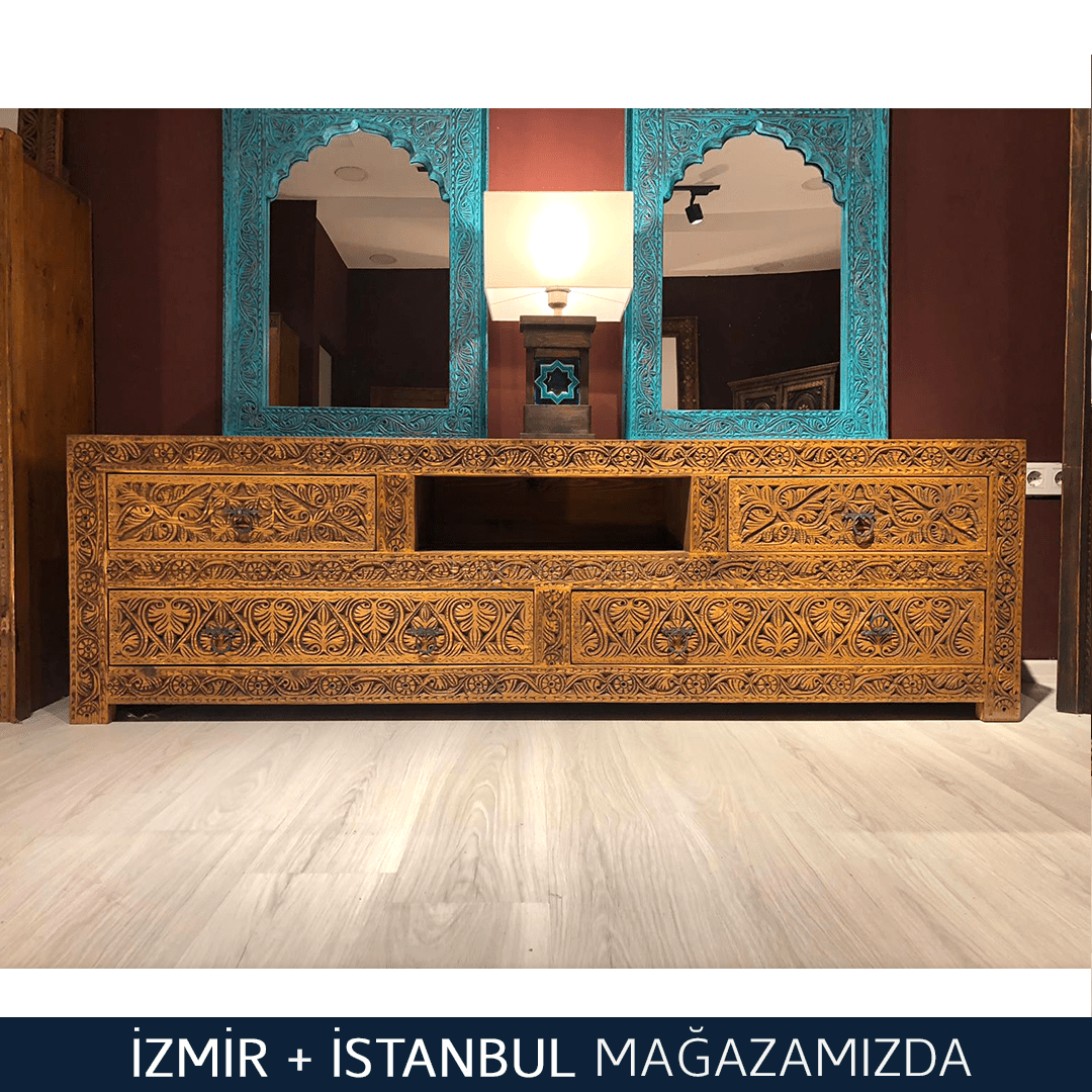 OFLAZ TV KONSOL KESTANE RENK M629