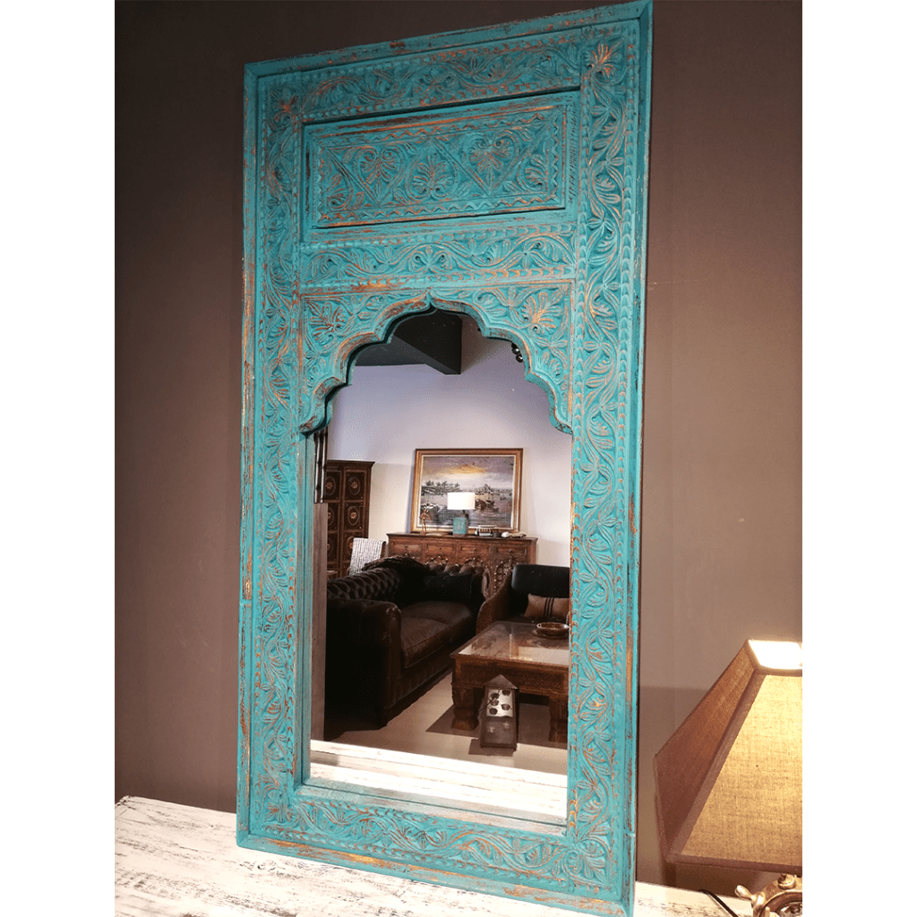 MİHRABİ ESKİTME AYNA TURKUAZ M661