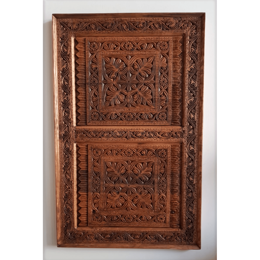 ANTİK TARZ PANO 125x80 CM EL OYMA M671