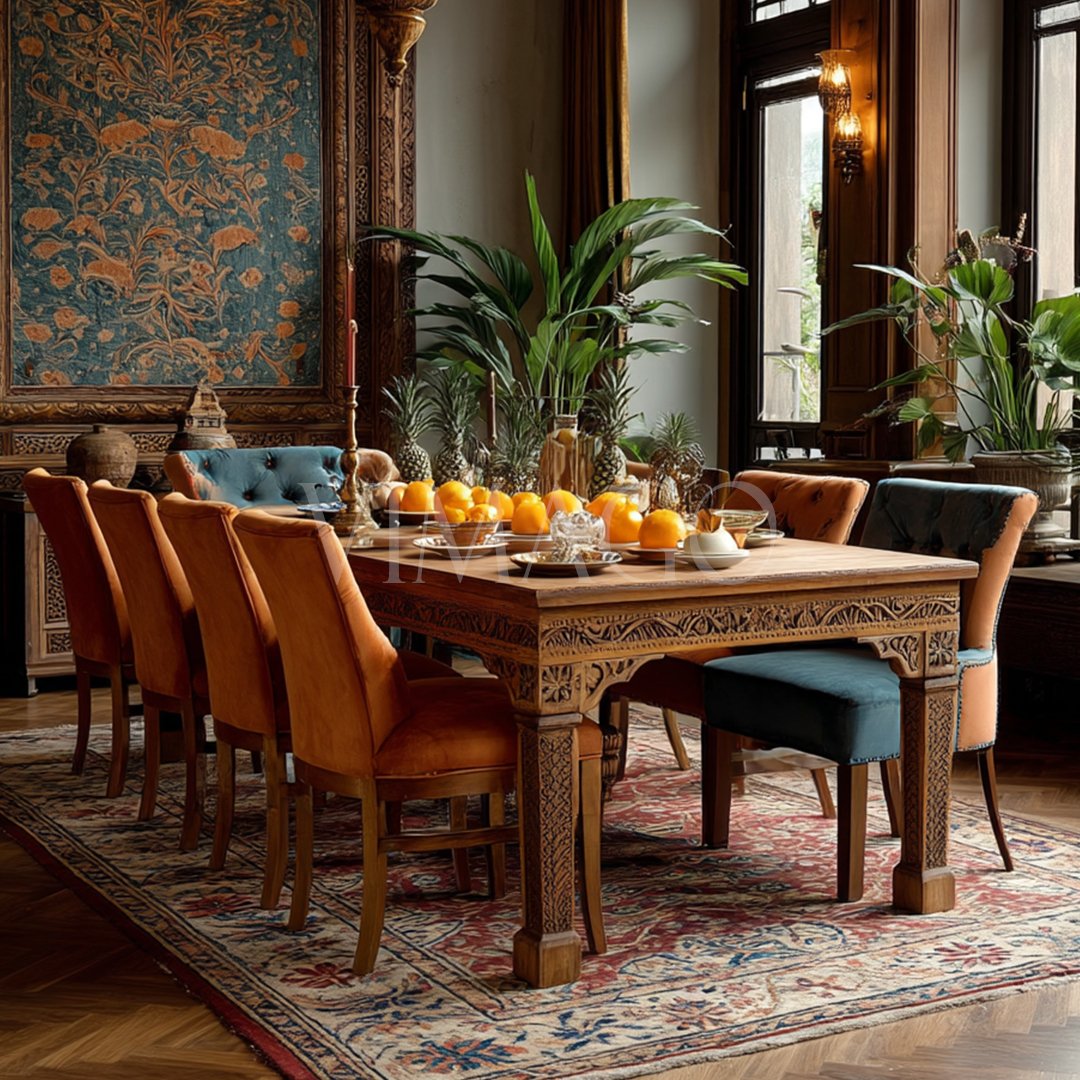 PAYİTAHT YEMEK MASASI 220X100 CM M548