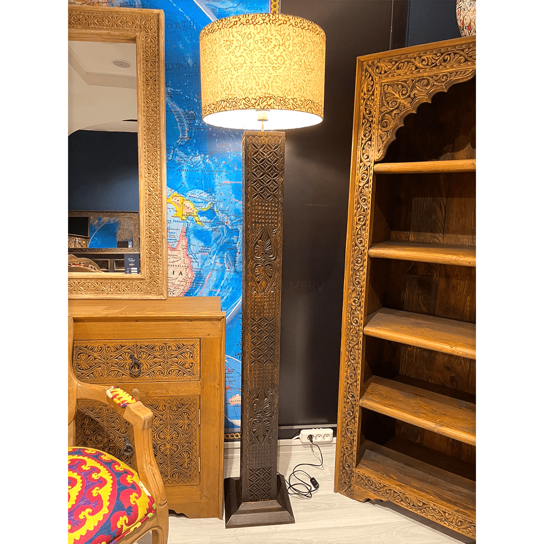 EL OYMA LAMBADER KOYU CEVİZ RENK M817