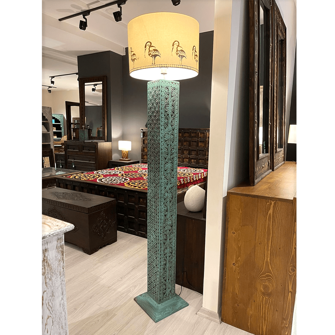 EL OYMA LAMBADER TURKUAZ RENK M818