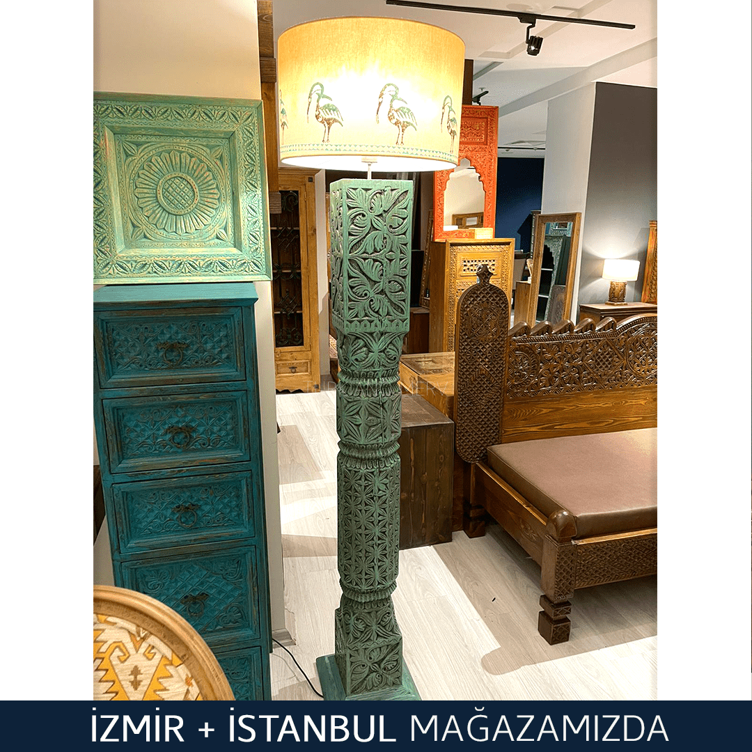 EL OYMA LAMBADER TURKUAZ RENK M816