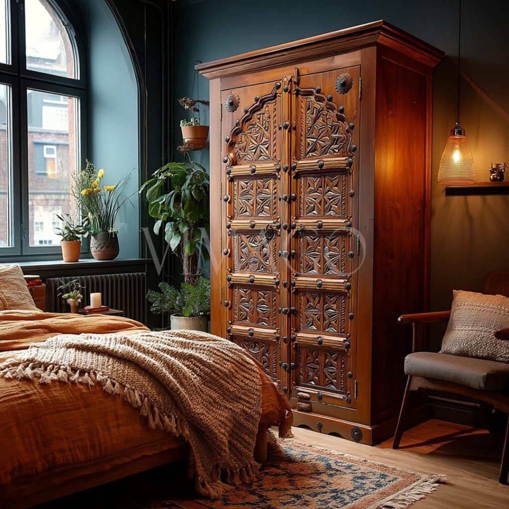 HÜRREM SULTAN GARDROP KESTANE RENK M1034