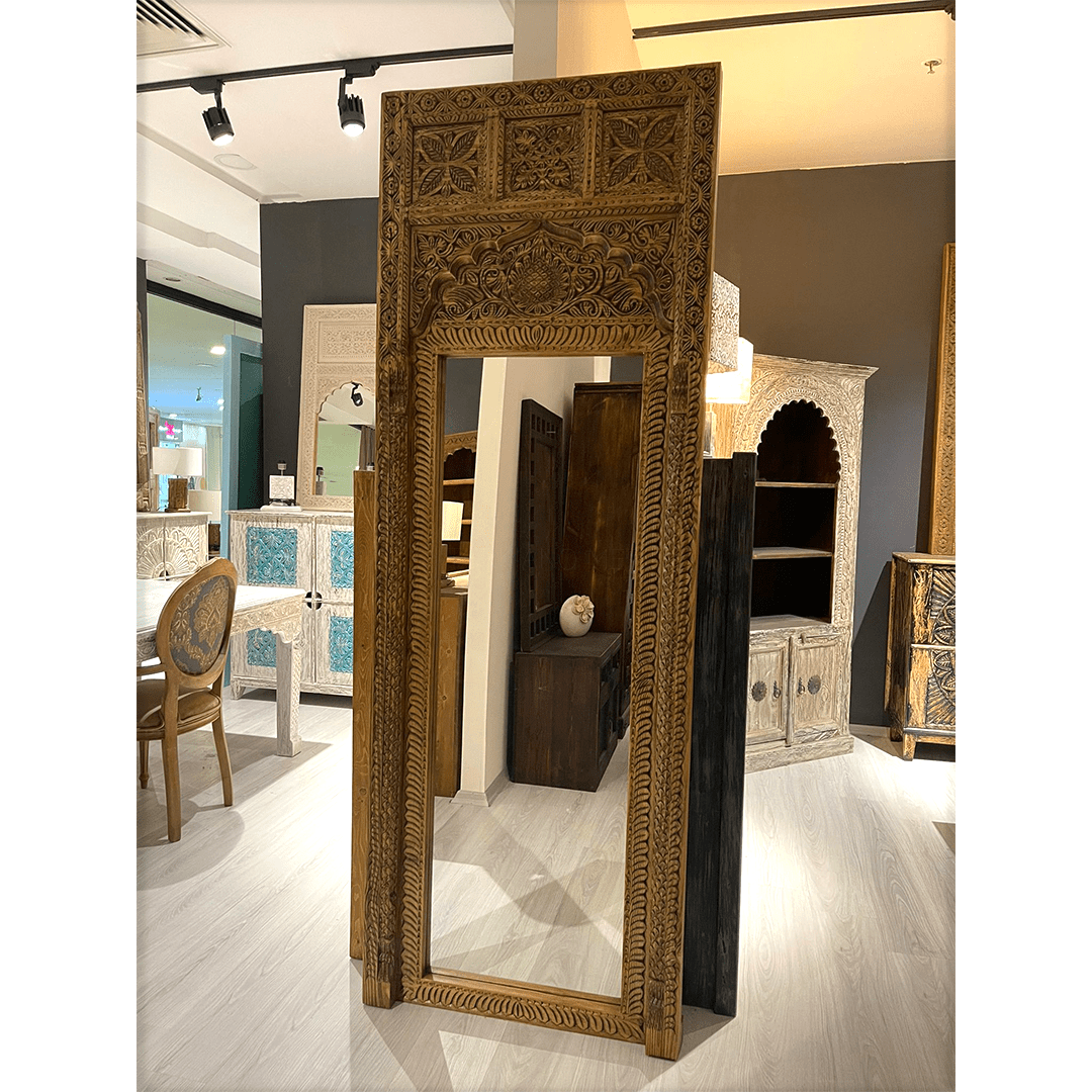 YÜKSEK BOY EL OYMA BOY AYNASI M1053