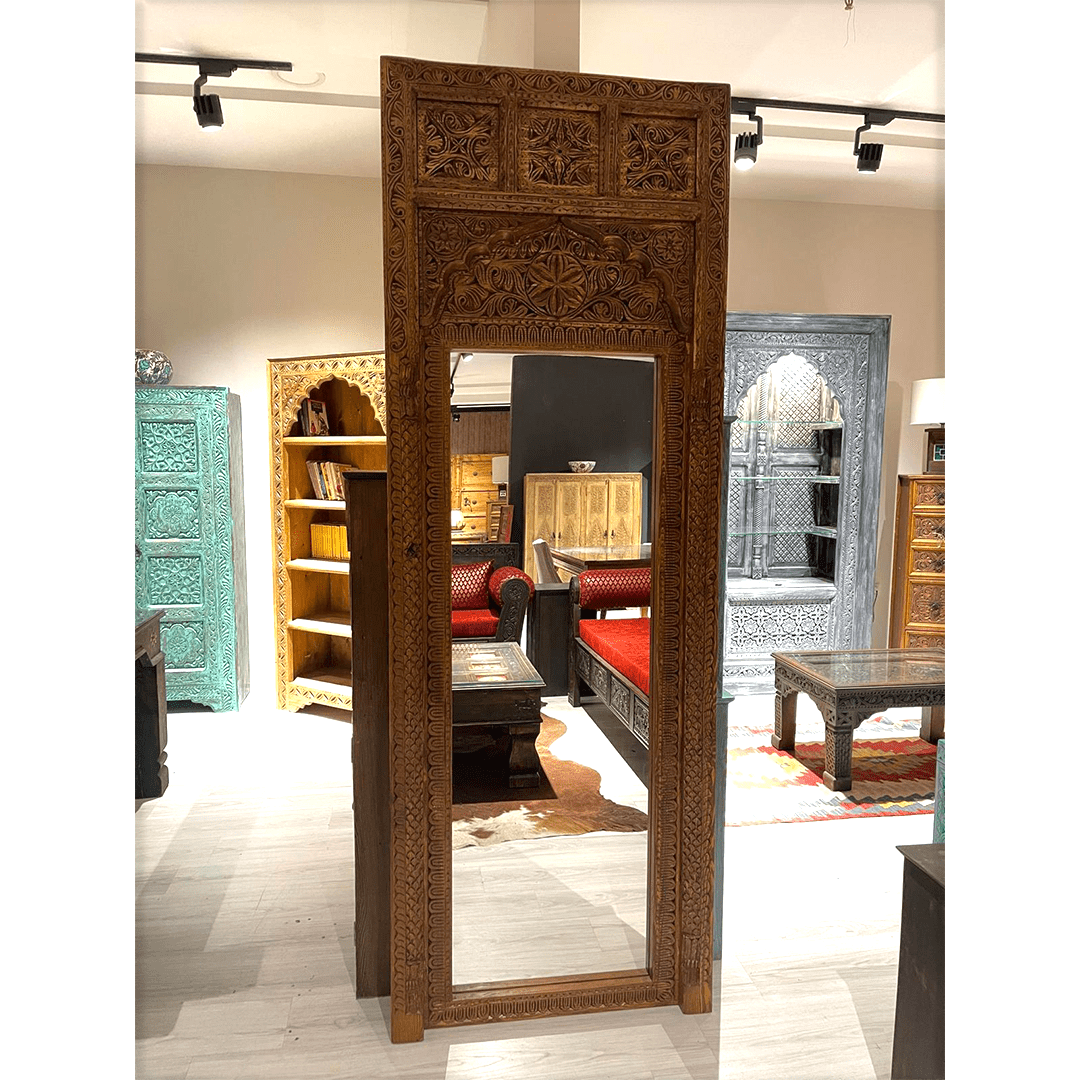 YÜKSEK BOY EL OYMA BOY AYNASI M1055