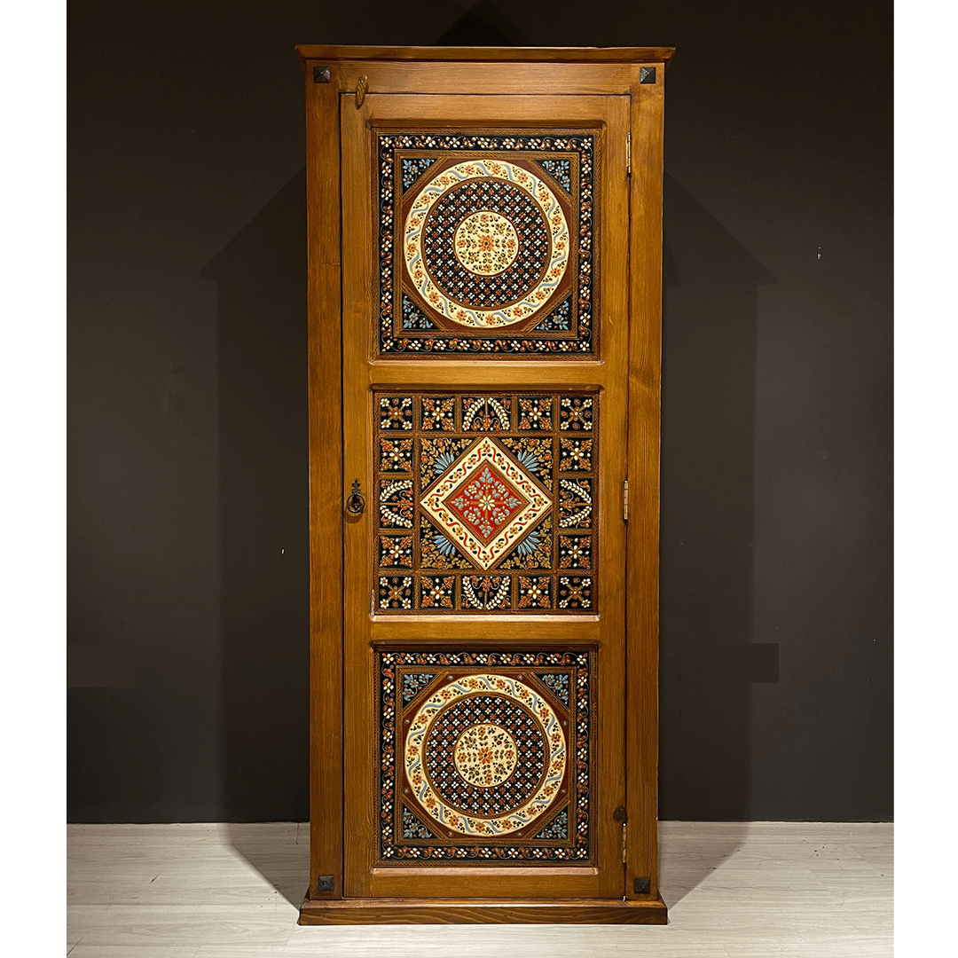 EL BOYAMA DOLAP KİTAPLIK M615_2