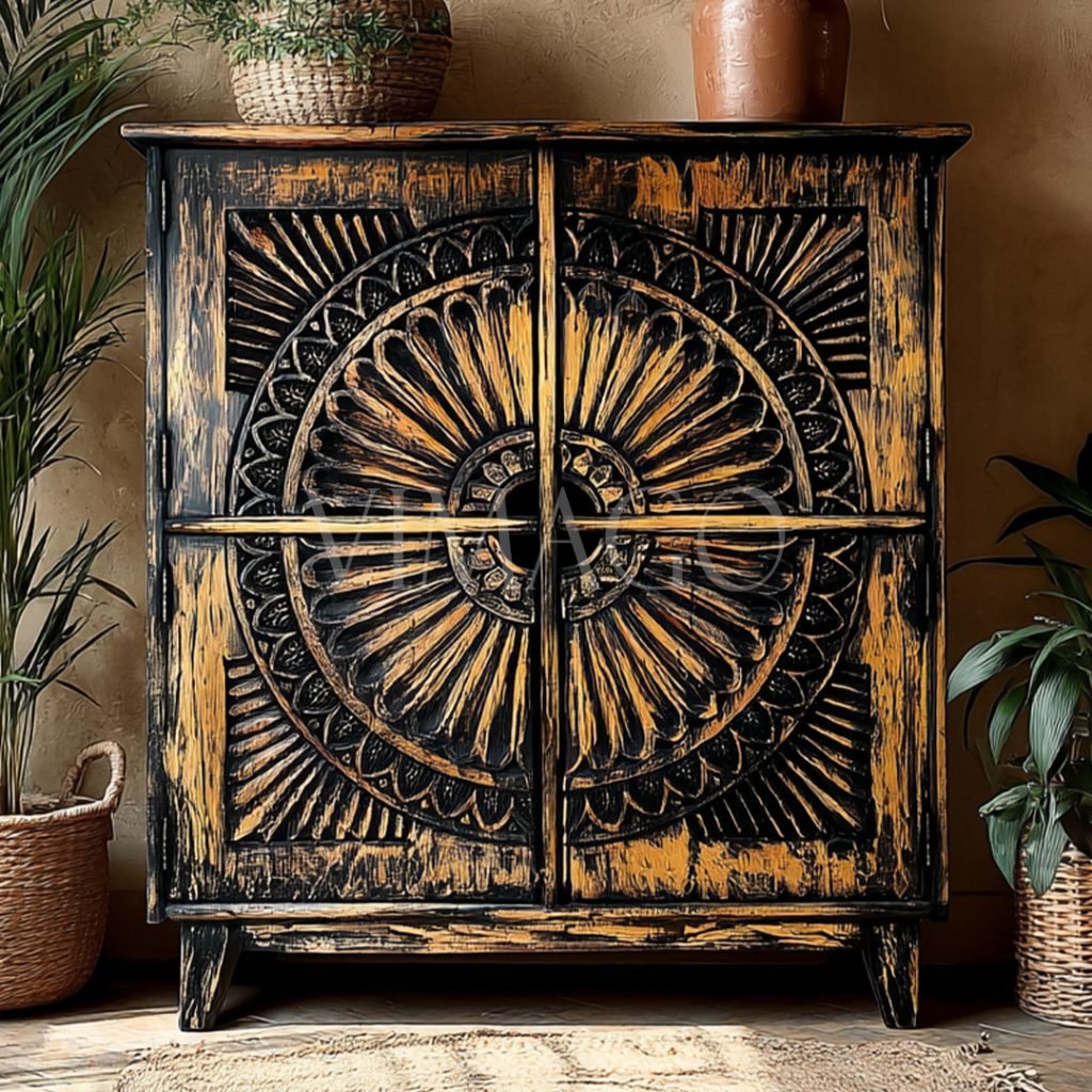ANTİK TARZ DOLAP ESKİTME M512_2