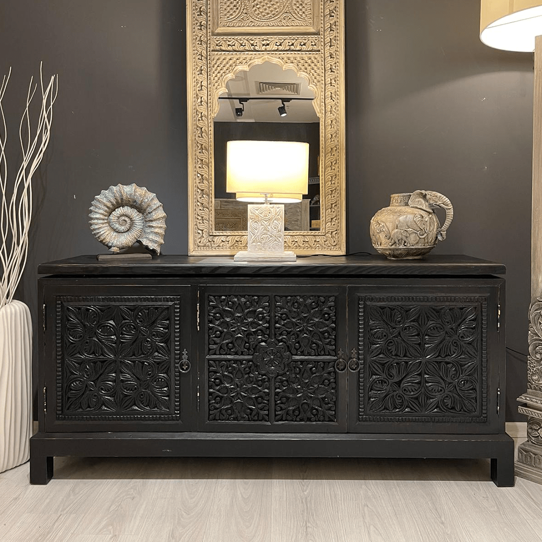 DERİN EL OYMA MASİF KONSOL M1321