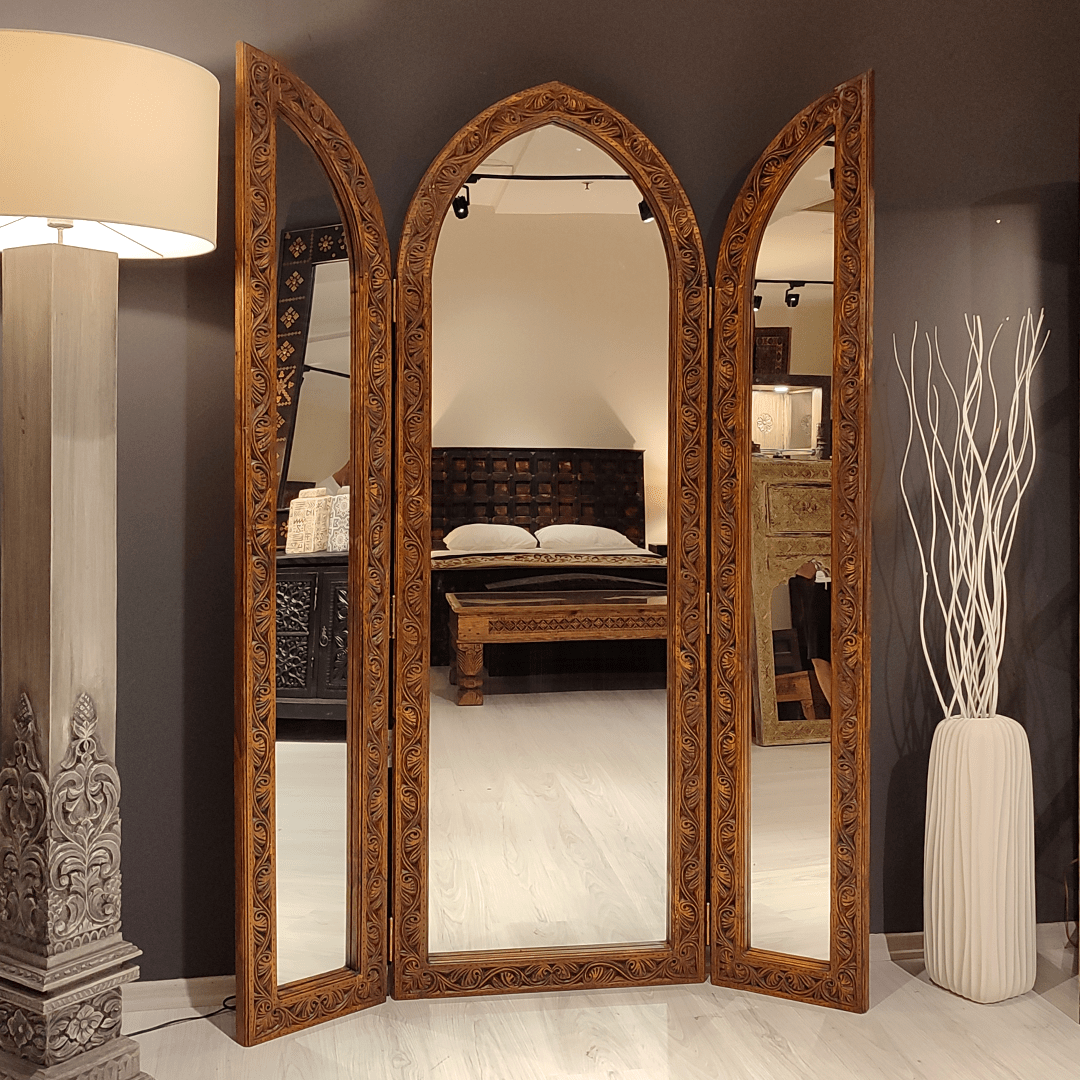 ŞAH SULTAN EL OYMA BOY AYNASI M1331