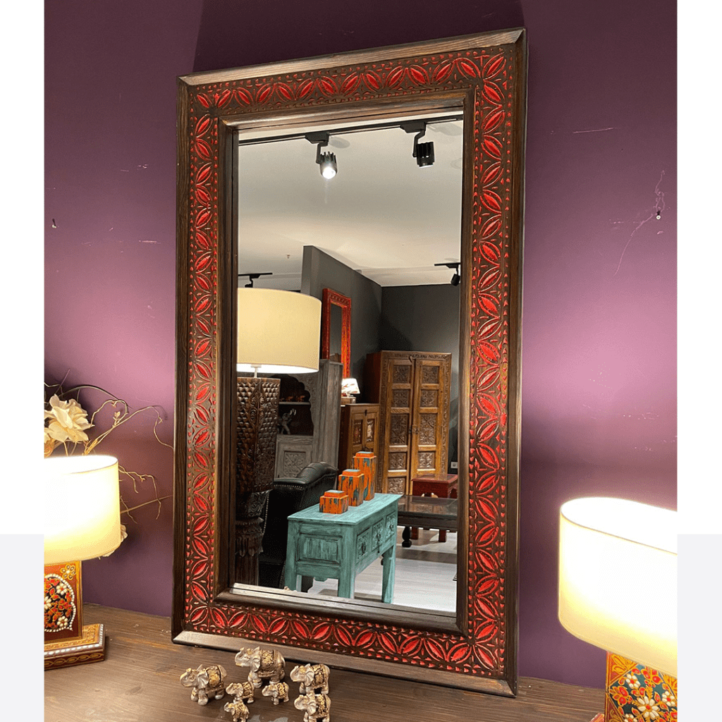 ÖZEL ÜRETİM 180X60 ANTİK TARZ EL OYMA AYNA M604_6