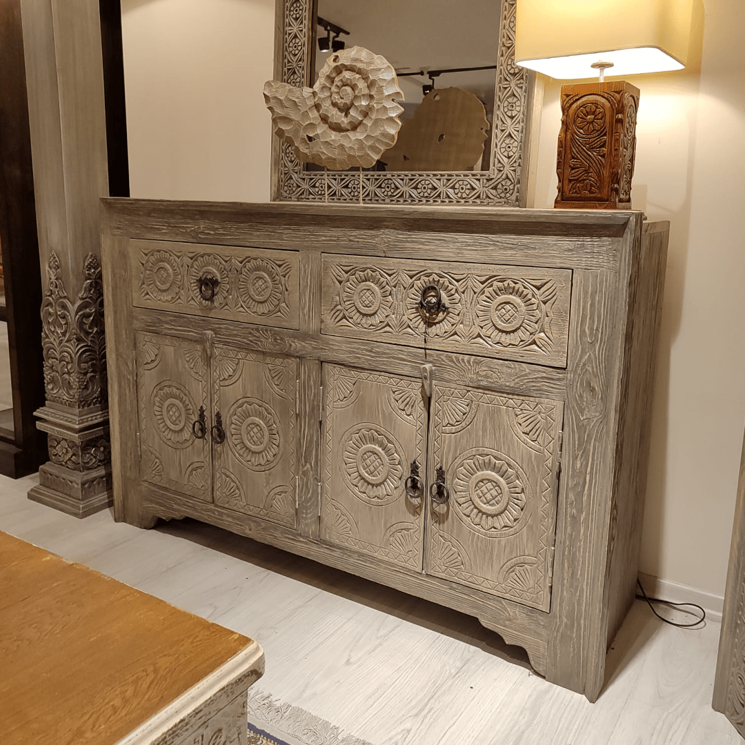 ANTİK TARZ ESKİTME KONSOL TAŞ RENGİ M1368