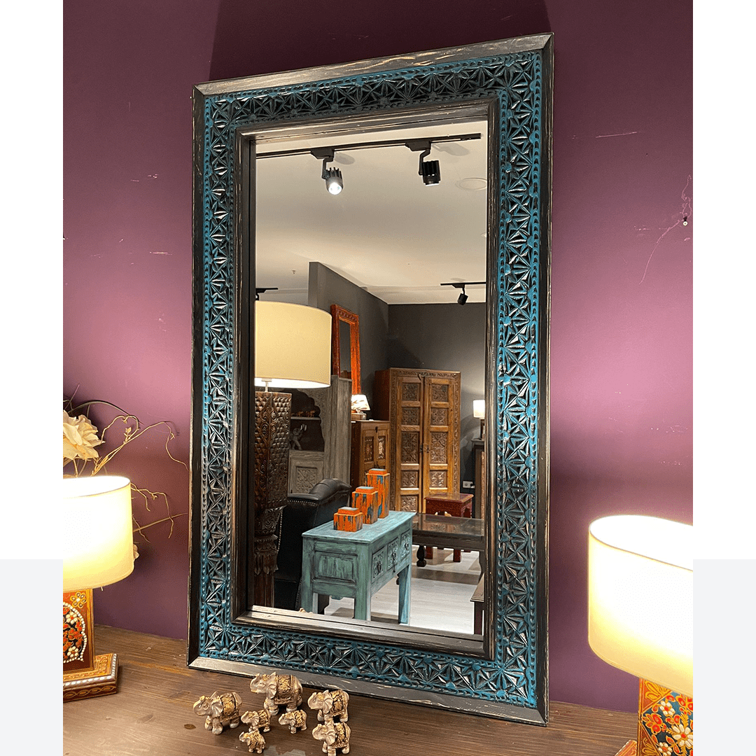 ANTİK TARZ AYNA EL OYMA M604_13