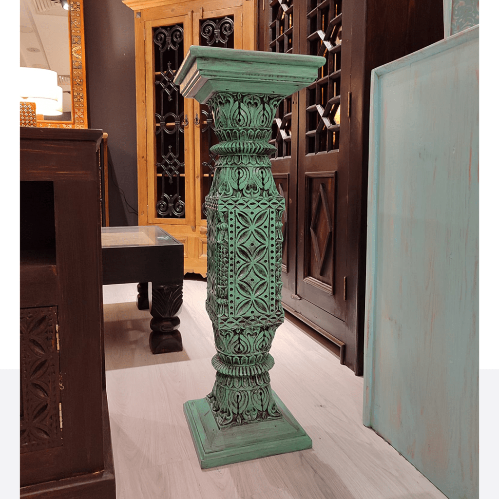 ANTİK TARZ EL OYMA SÜTUN M495_3