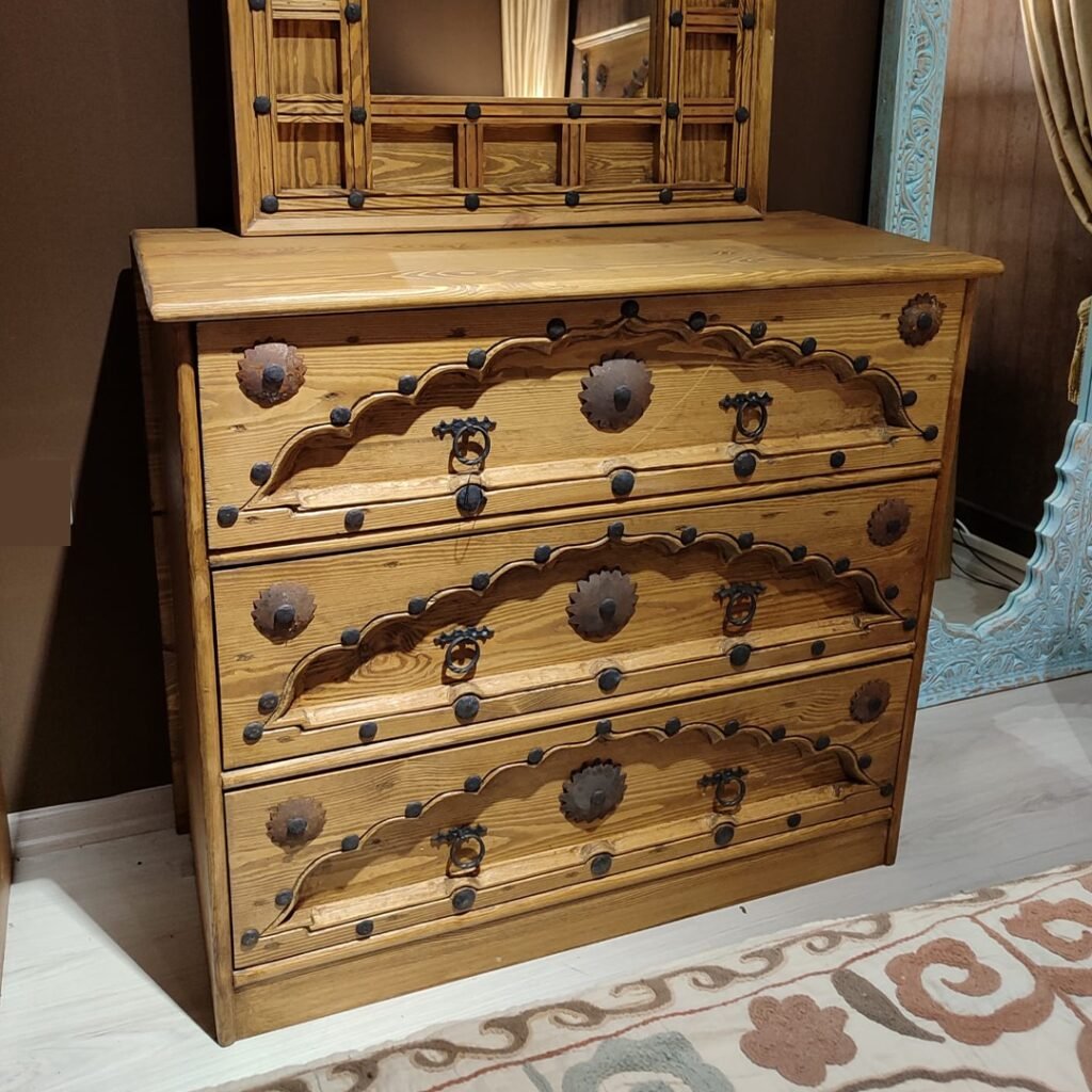 KOHİSTANİ METAL SÜSLEMELİ ŞİFONYER M1330