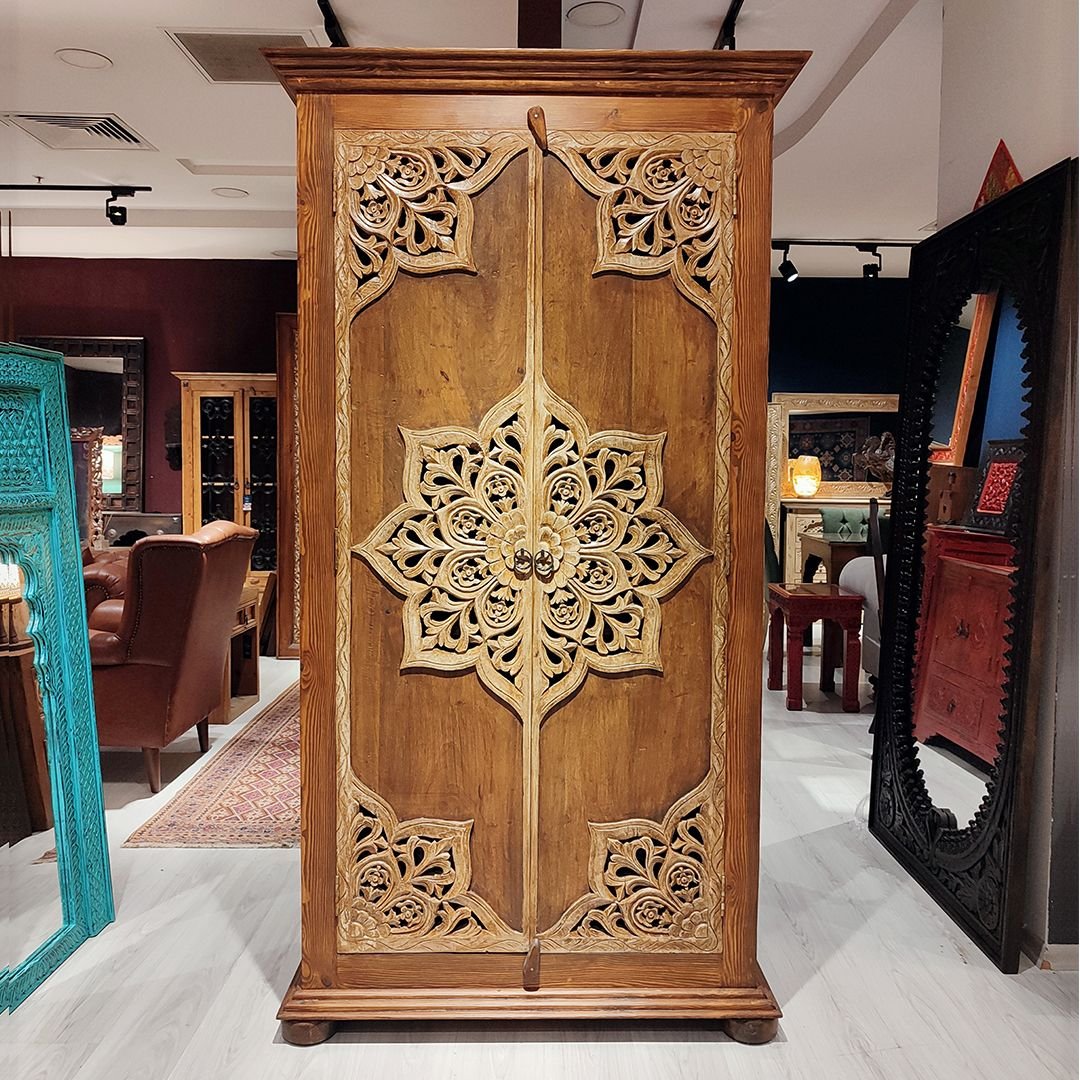 ANTİK TARZ ESKİTME DOLAP MH05